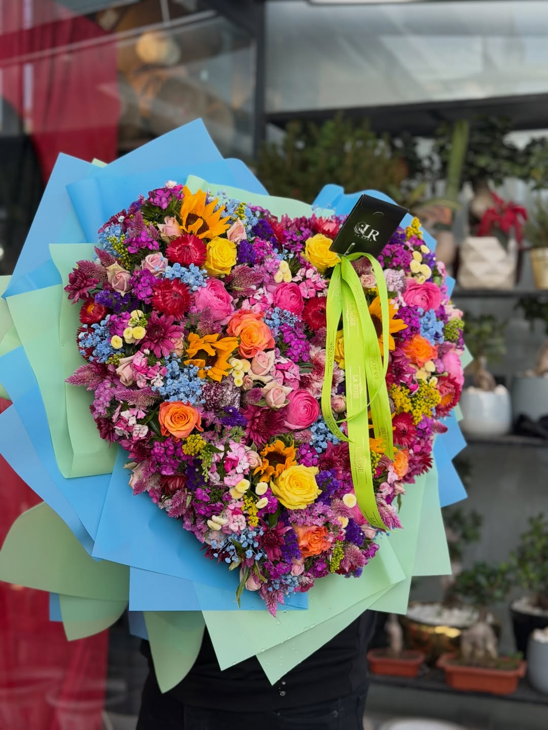Heart Shape Flower Boquet